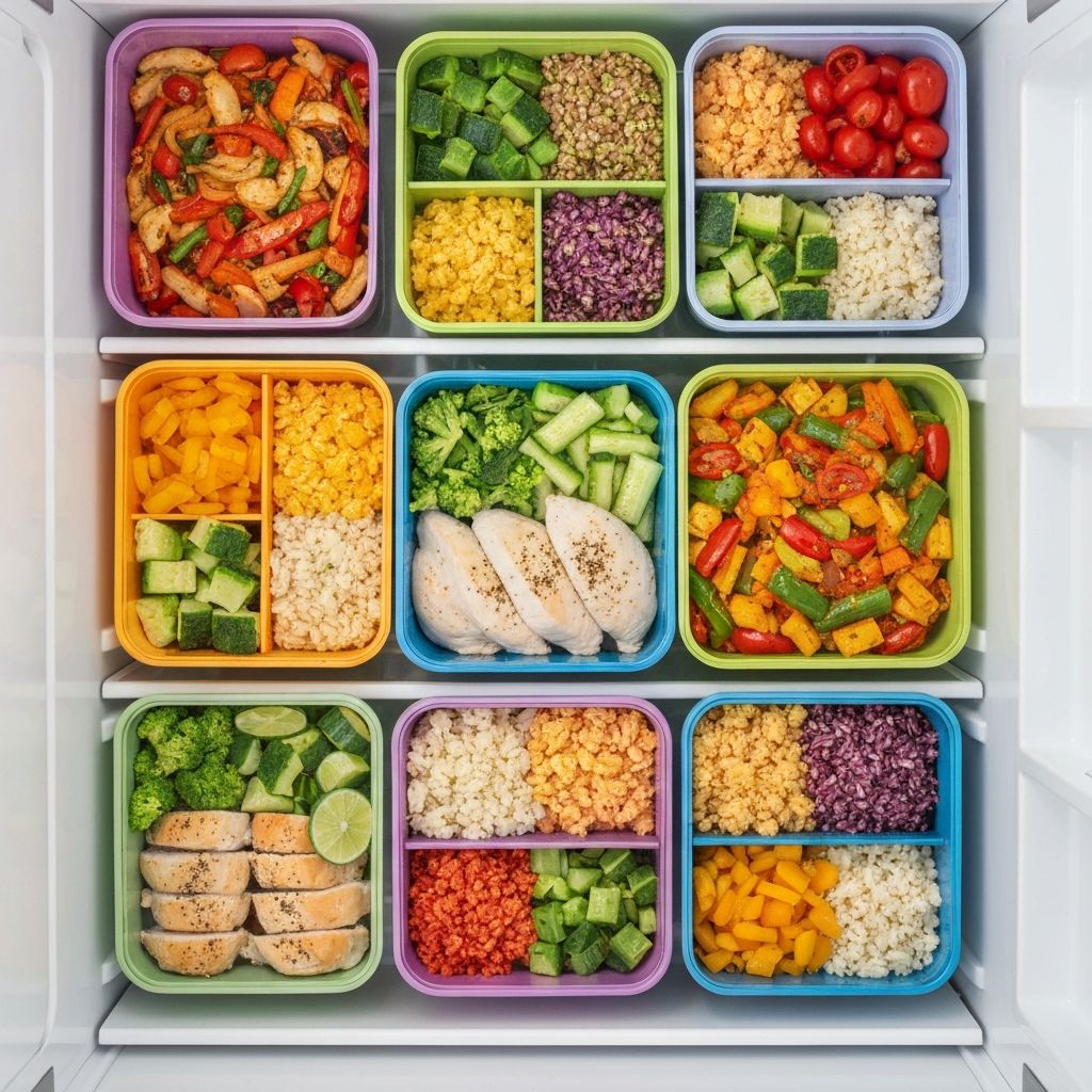 Organizing daily nutrition